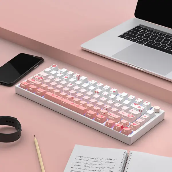 GMK+ Sakura Flower OEM Custom Keycap Set - Image 3