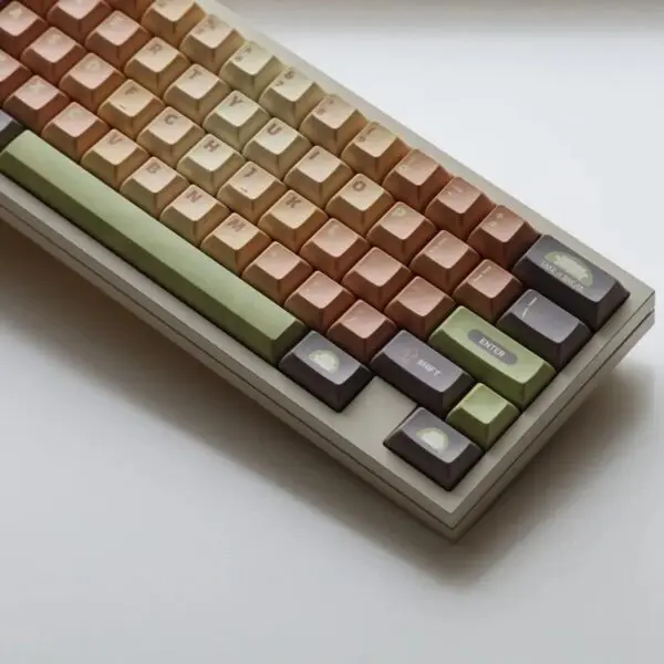 GMK+ Dark Brown KCA Custom Keycap Set - Image 5