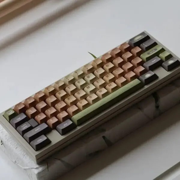 GMK+ Dark Brown KCA Custom Keycap Set - Image 2