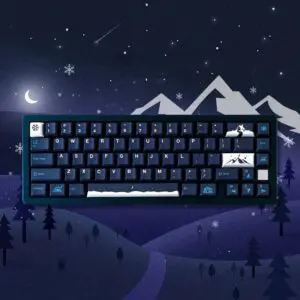 GMK+ Frosty Cherry Custom Keycap Set