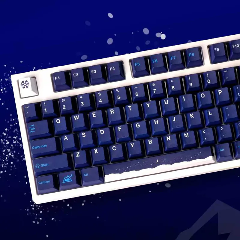 GMK+ Frosty Cherry Custom Keycap Set