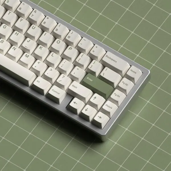 GMK+ Green Tone Cherry Custom Keycap Set - Image 2