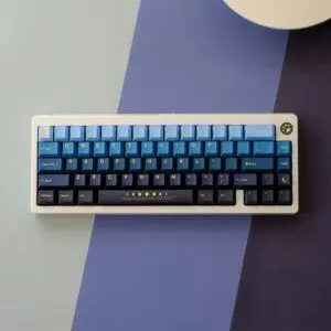 GMK+ Blue Degraded Cherry Custom Keycap Set