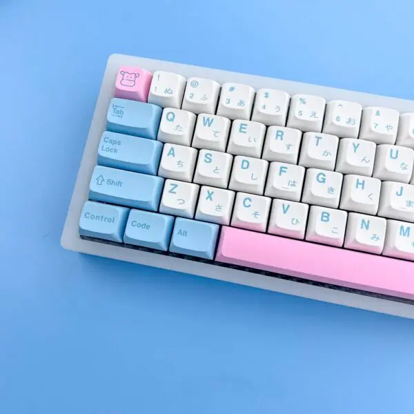 GMK+ Cute Pastel Colors Cherry Custom Keycap Set