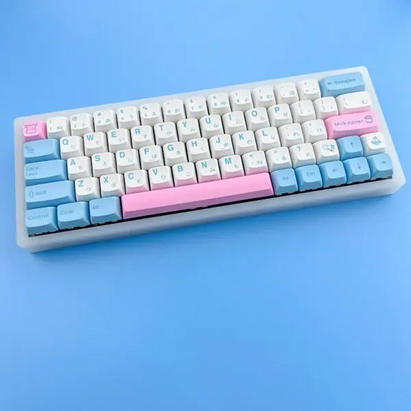 GMK+ Cute Pastel Colors Cherry Custom Keycap Set