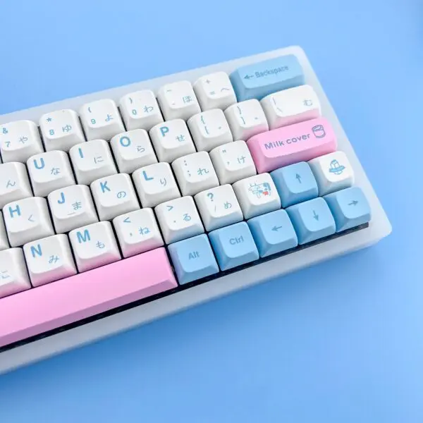 GMK+ Cute Pastel Colors Cherry Custom Keycap Set