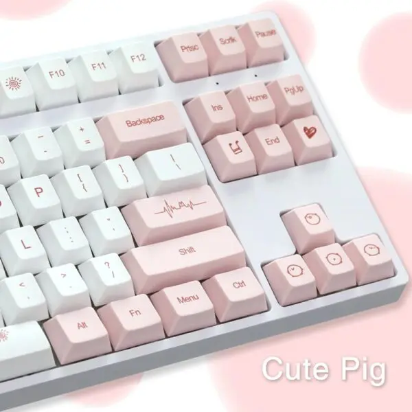 GMK+ Lucky Pig Cherry Custom Keycap Set - Image 3