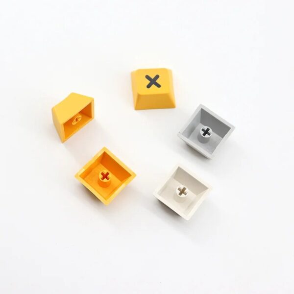 GMK+ Yellow Highlight Cherry Custom Keycap Set - Image 3