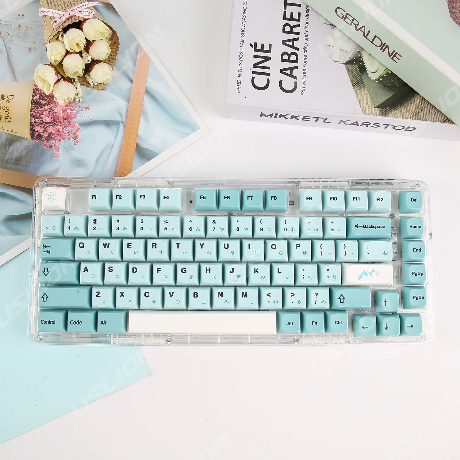 GMK+ Iceberg Cherry Custom Keycap Set