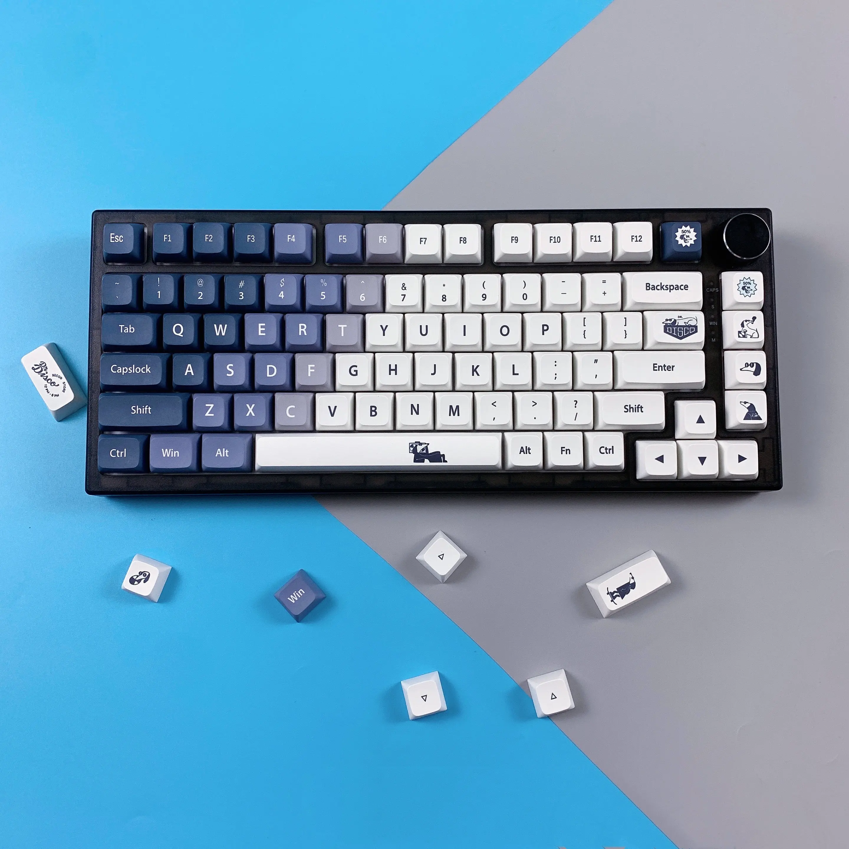 Introducing the GMK+ Alien Dog XDA Custom Keycap Set, a stellar fusion of style and functionality that will elevate your keyboard aesthetics!