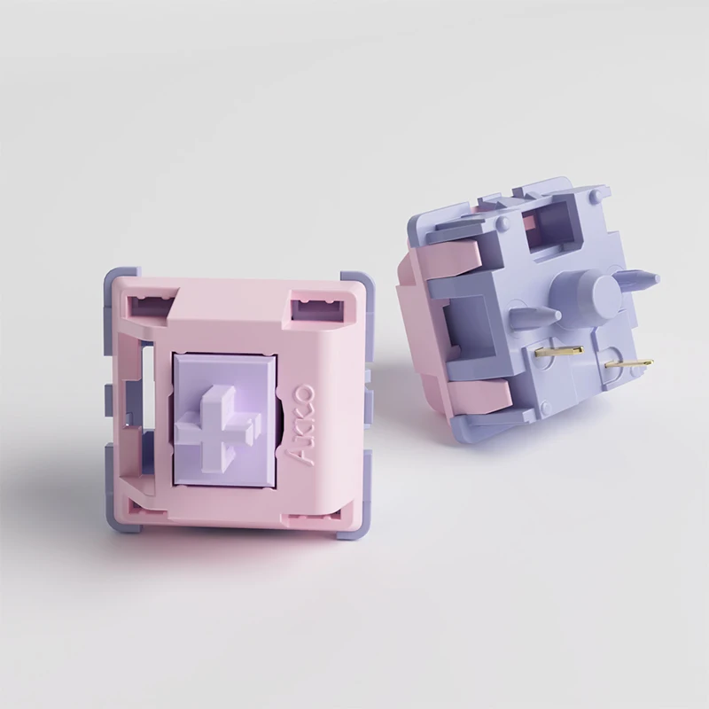 GMK+ Keyboard Pastel Purple Switch