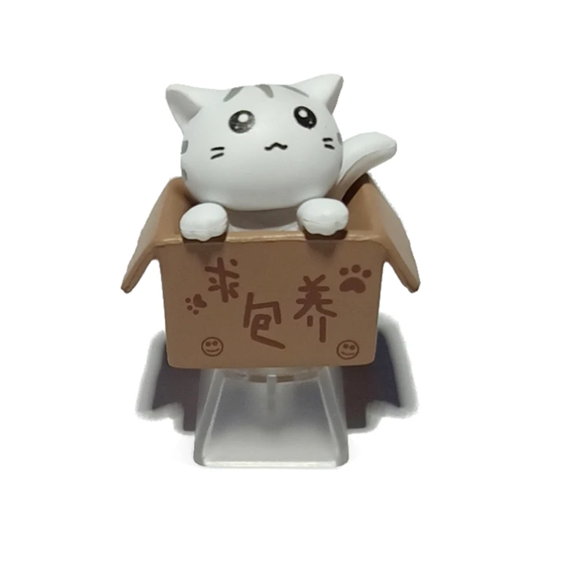 GMK+ White Kitty Single Keycap