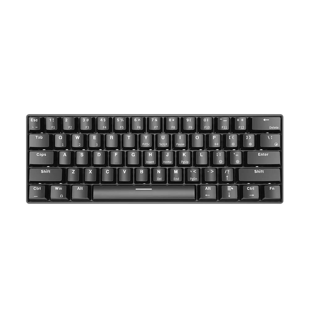 GMK+ Black Full Mechanical Keyboard