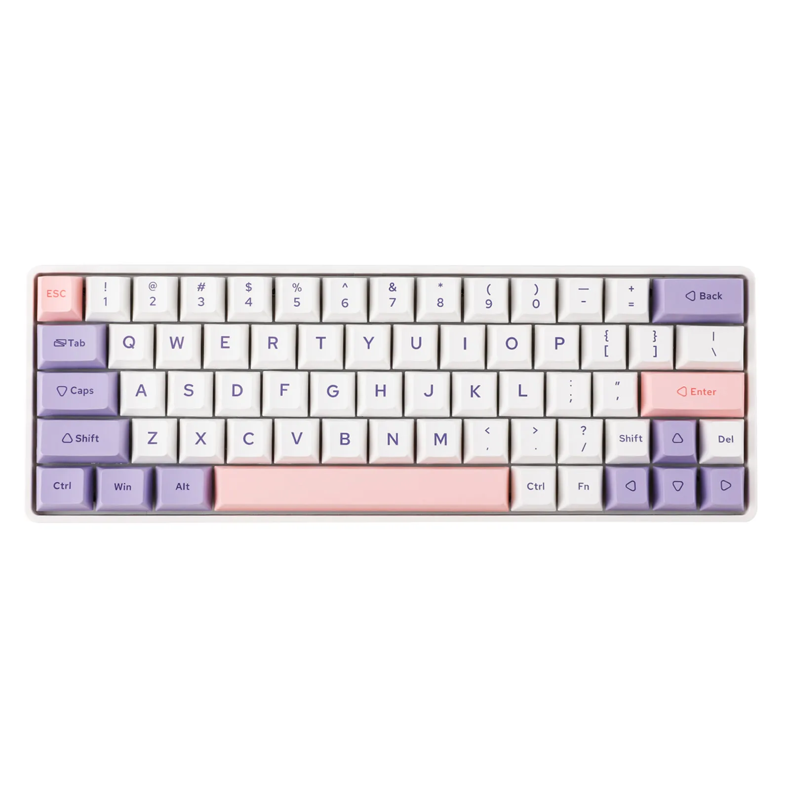 GMK+ White Full Mechanical Keyboard