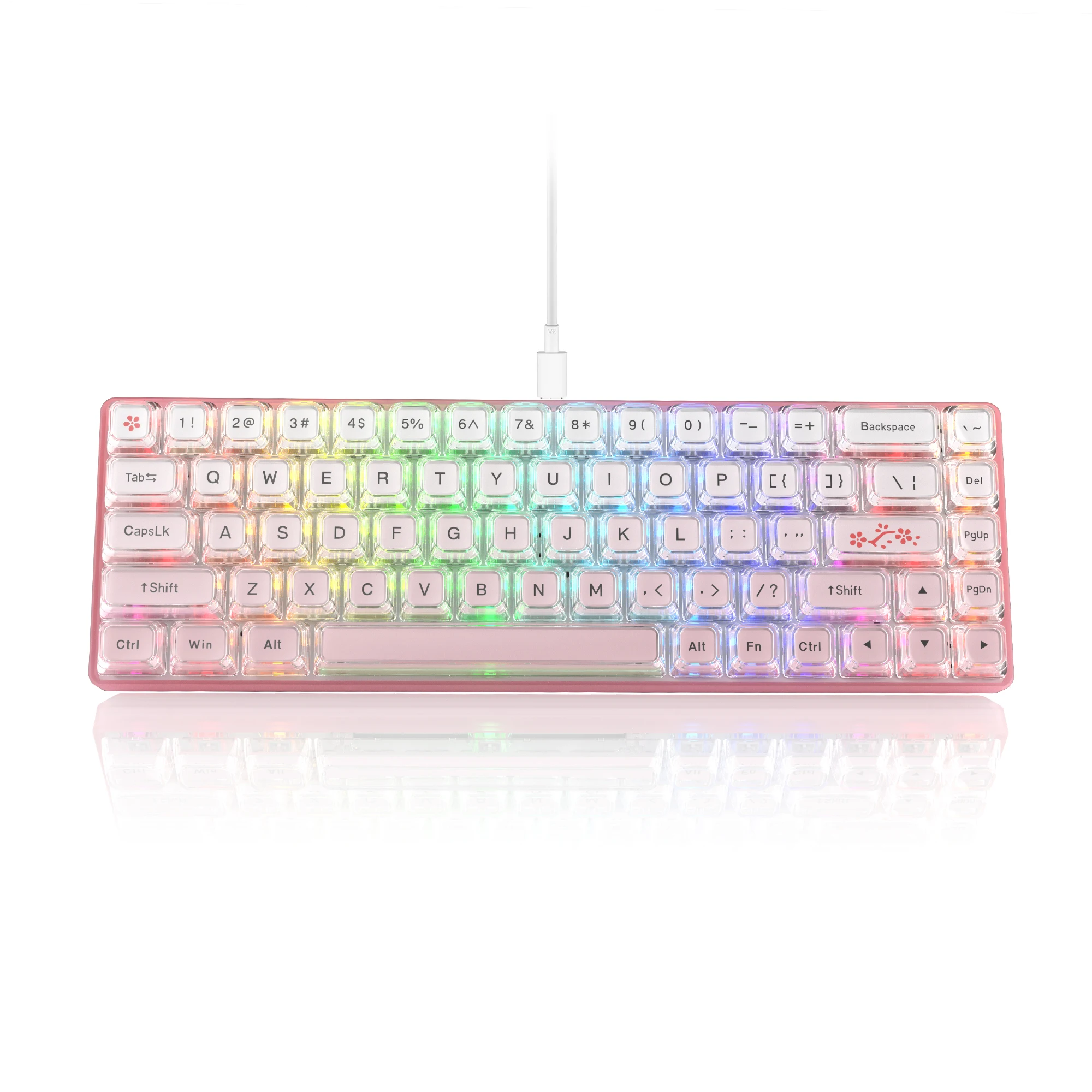 GMK+ Rainbow Full Mechanical Keyboard