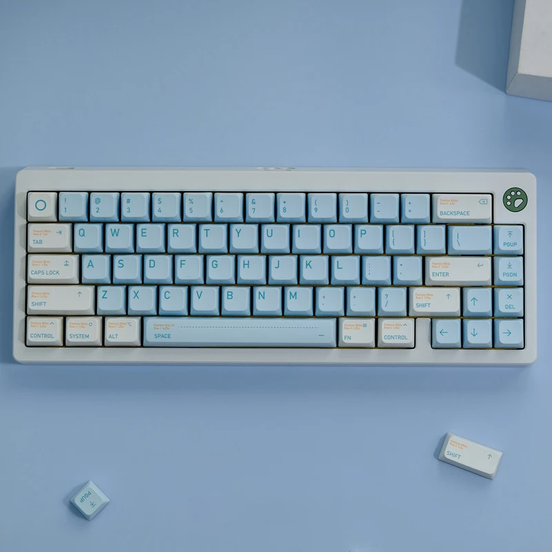 GMK+ Sky Blue MA Custom Keycap Set