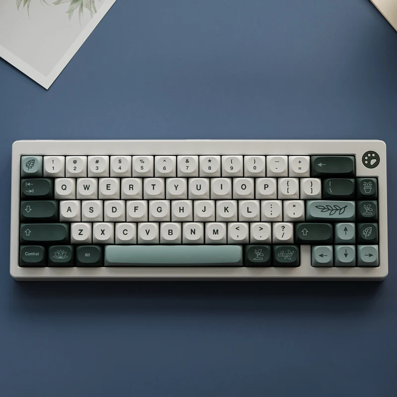 GMK+ Botanical Green MA Custom Keycap Set