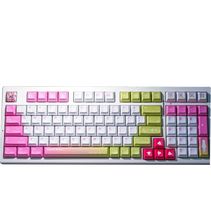 GMK+ Mitsuri KCA Custom Keycap Set