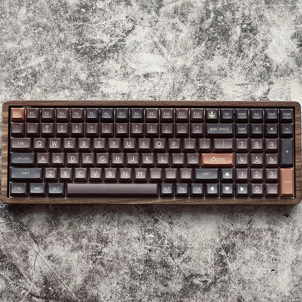 GMK+ Brown Latte KCA Custom Keycap Set