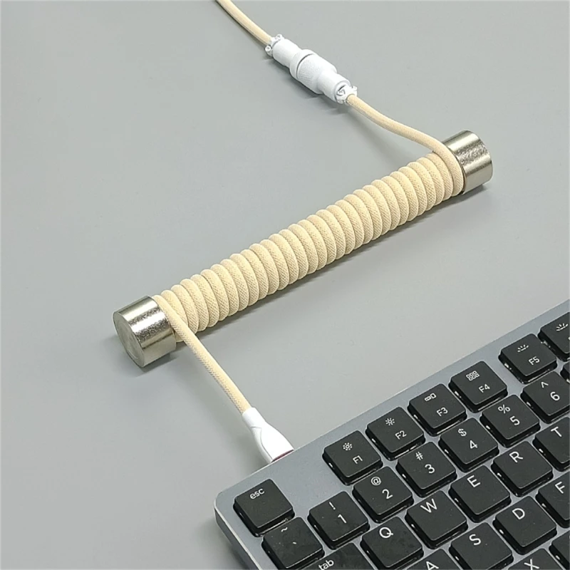 GMK+ Pastel Yellow USB - Type C Cable