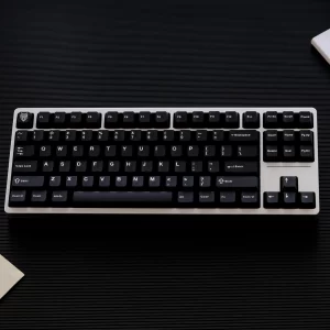 GMK+ Deep Black Cherry Custom Keycap Set