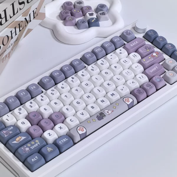 GMK+ Kitty Paw MDA Custom Keycap Set - Image 3