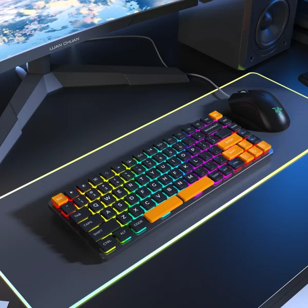 GMK+ Smooth Black MDA Custom Keycap Set - Image 5