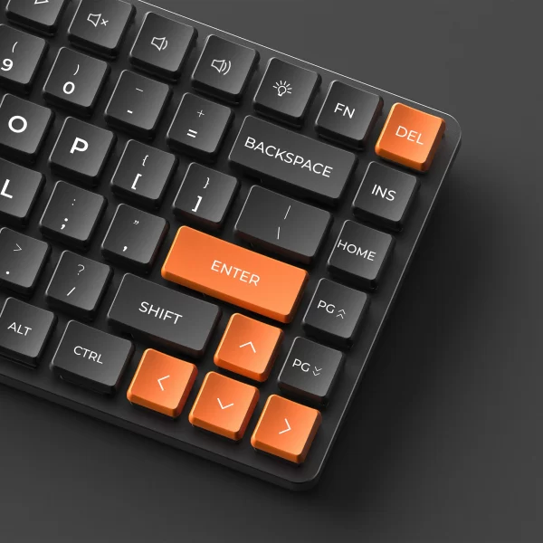 GMK+ Smooth Black MDA Custom Keycap Set - Image 4