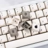 GMK+ White Minimalist MA Custom Keycap Set - Image 4