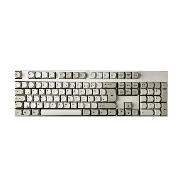 GMK+ Grey Green MA Custom Keycap Set