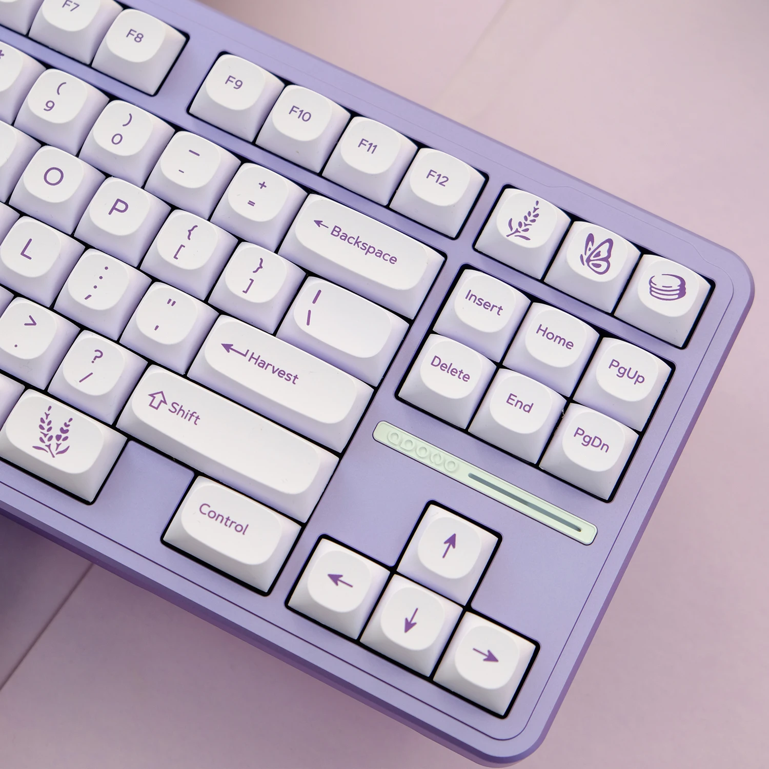 GMK Lavender PBT Keycaps 148 Keys MA Profile PBT Dye Sublimation Mechanical Keyboard For MX Switch with 1.75u 2u Shift ISO Enter