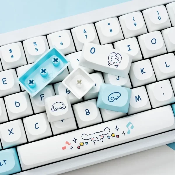 GMK+ Blue Cartoon MA Custom Keycap Set - Image 3