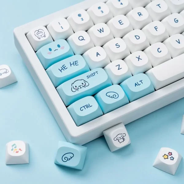 GMK+ Blue Cartoon MA Custom Keycap Set - Image 2