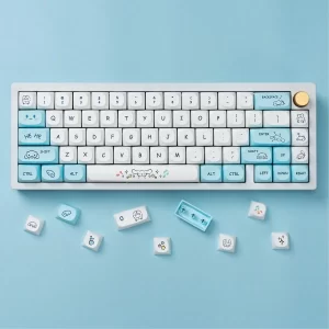 GMK+ Blue Cartoon MA Custom Keycap Set
