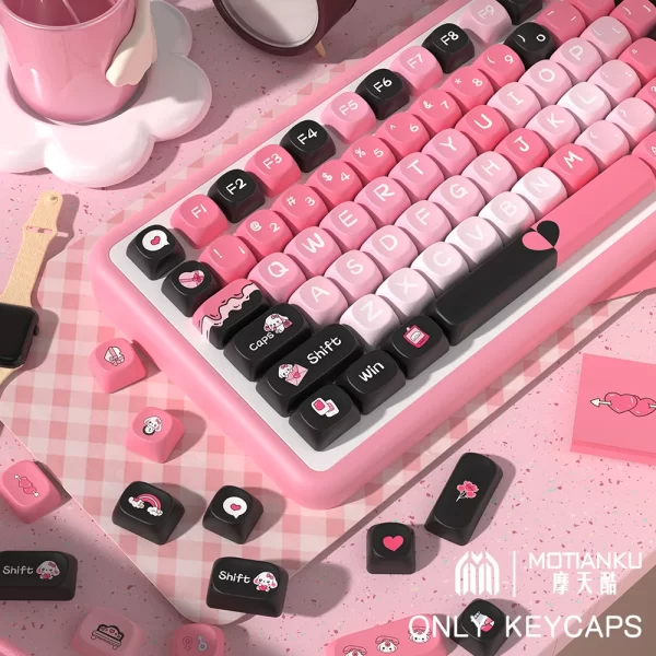 GMK+ Heart Rate MA Custom Keycap Set - Image 3