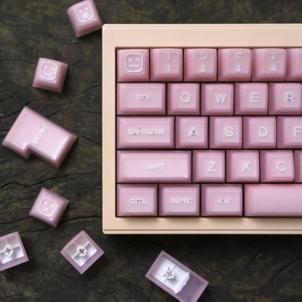 GMK+ Light Pink SA Custom Keycap Set - Image 3