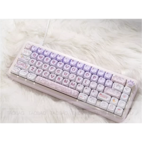 GMK+ Purple Bunny SA Custom Keycap Set - Image 4