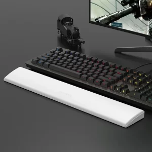 GMK+ White Long Wrist Rest