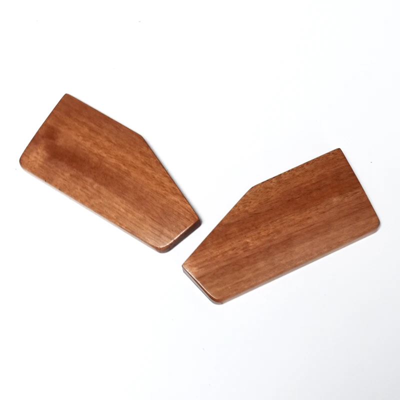 ECHOME Ergodox Keyboard Palm Rest Custom Walnut Wood Split Keyboard Wrist Rest Beech Wooden Keyboard Palm Stress Game Accessory