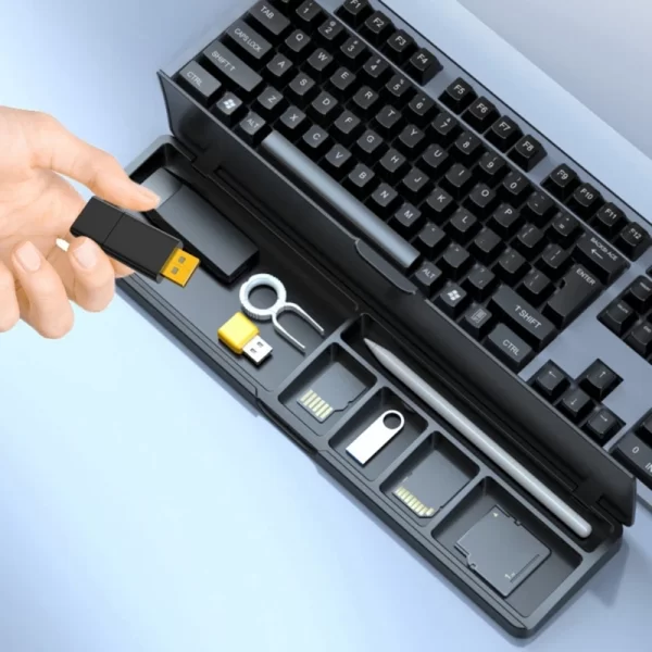GMK+ Black Long Wrist Rest - Image 2
