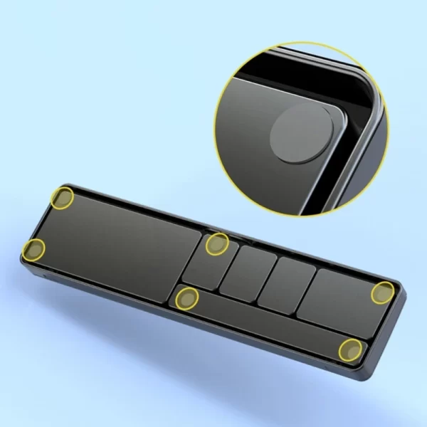 GMK+ Black Long Wrist Rest - Image 3