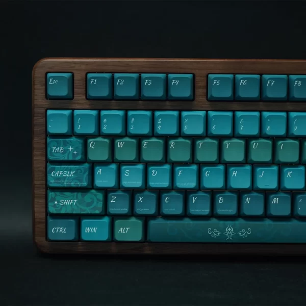 GMK+ Green Sun MDA Custom Keycap Set - Image 2