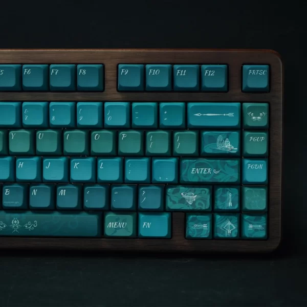 GMK+ Green Sun MDA Custom Keycap Set - Image 3