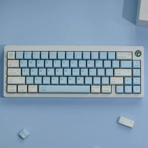 GMK+ Sky Blue XDA Custom Keycap Set