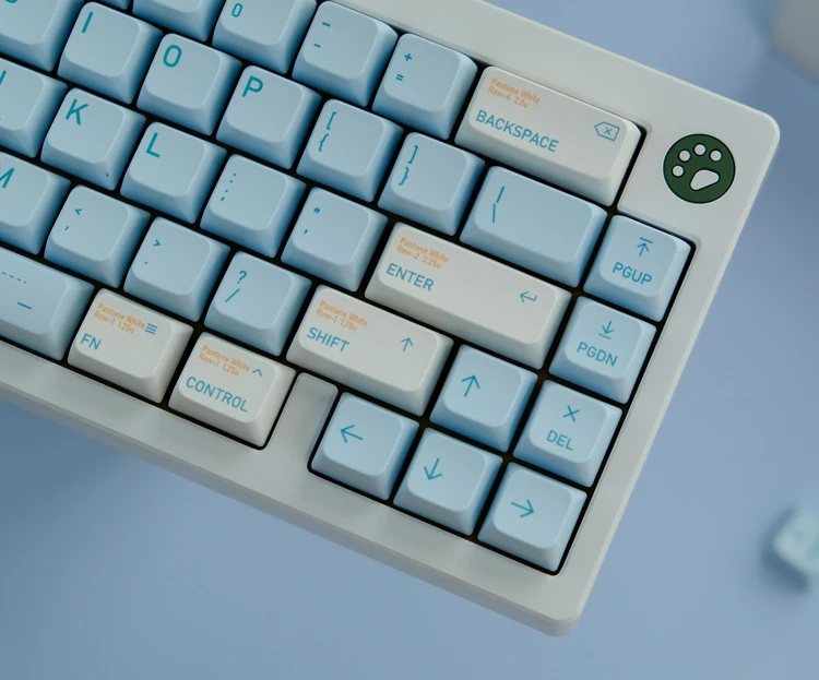 132 Keys/set Shallow Dream Keycaps PBT Dye Subbed Key Cap MDA Profile Keycap For Keychron 65% 75% Anne GH60 GK64 Poker