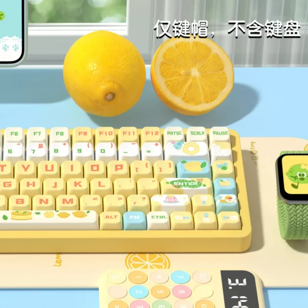 GMK+ Salt Lemon MDA Custom Keycap Set - Image 4