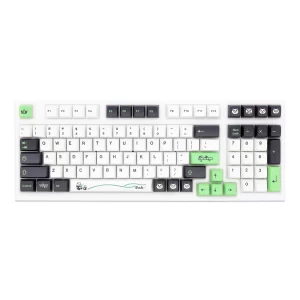 GMK+ Green White MDA Custom Keycap Set