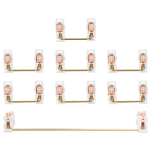 GMK+ White Pink Stabilizer PCB