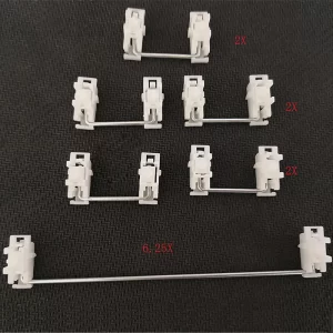 GMK+ Metal White Stabilizer PCB