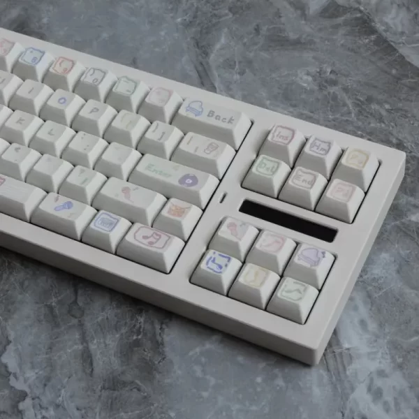 GMK+ Egg Shell KCA Custom Keycap Set - Image 4